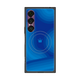 プレミアムスクエアケース with SnapMag［ CASEPLAY Winding Pattern - Blue ］