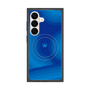 プレミアムスクエアケース with SnapMag［ CASEPLAY Winding Pattern - Blue ］