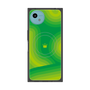 プレミアムスクエアケース with SnapMag［ CASEPLAY Winding Pattern - Green ］