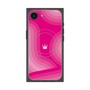 プレミアムスクエアケース with SnapMag［ CASEPLAY Winding Pattern - Pink ］
