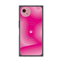プレミアムスクエアケース with SnapMag［ CASEPLAY Winding Pattern - Pink ］