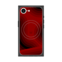 プレミアムスクエアケース with SnapMag［ CASEPLAY Winding Pattern - Red ］