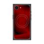 プレミアムスクエアケース with SnapMag［ CASEPLAY Winding Pattern - Red ］