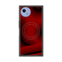 プレミアムスクエアケース with SnapMag［ CASEPLAY Winding Pattern - Red ］