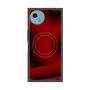 プレミアムスクエアケース with SnapMag［ CASEPLAY Winding Pattern - Red ］