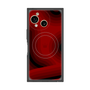プレミアムスクエアケース with SnapMag［ CASEPLAY Winding Pattern - Red ］
