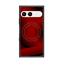 プレミアムスクエアケース with SnapMag［ CASEPLAY Winding Pattern - Red ］