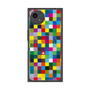 プレミアムスクエアケース with SnapMag［ CASEPLAY Rainbow Check ］