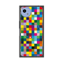 プレミアムスクエアケース with SnapMag［ CASEPLAY Rainbow Check ］