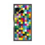 プレミアムスクエアケース with SnapMag［ CASEPLAY Rainbow Check ］