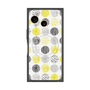 プレミアムスクエアケース with SnapMag［ Nordic Circle - Yellow ］