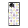 プレミアムスクエアケース with SnapMag［ Nordic Circle - Purple ］