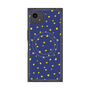 プレミアムスクエアケース with SnapMag［ Drawing Dot - Navy ］