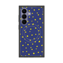 プレミアムスクエアケース with SnapMag［ Drawing Dot - Navy ］