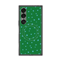 プレミアムスクエアケース with SnapMag［ Drawing Dot - Green ］