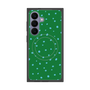プレミアムスクエアケース with SnapMag［ Drawing Dot - Green ］