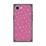 プレミアムスクエアケース with SnapMag［ Drawing Dot - Pink ］