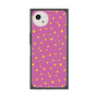 プレミアムスクエアケース with SnapMag［ Drawing Dot - Pink ］