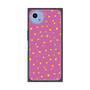プレミアムスクエアケース with SnapMag［ Drawing Dot - Pink ］