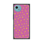 プレミアムスクエアケース with SnapMag［ Drawing Dot - Pink ］