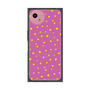 プレミアムスクエアケース with SnapMag［ Drawing Dot - Pink ］