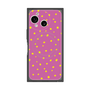 プレミアムスクエアケース with SnapMag［ Drawing Dot - Pink ］
