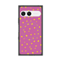 プレミアムスクエアケース with SnapMag［ Drawing Dot - Pink ］