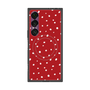 プレミアムスクエアケース with SnapMag［ Drawing Dot - Red ］