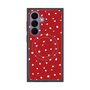 プレミアムスクエアケース with SnapMag［ Drawing Dot - Red ］