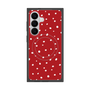 プレミアムスクエアケース with SnapMag［ Drawing Dot - Red ］