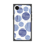 プレミアムスクエアケース with SnapMag［ Nordic Dot - Blue ］