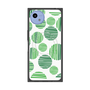 プレミアムスクエアケース with SnapMag［ Nordic Dot - Green ］