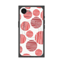 プレミアムスクエアケース with SnapMag［ Nordic Dot - Red ］