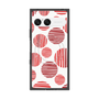 プレミアムスクエアケース with SnapMag［ Nordic Dot - Red ］