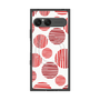 プレミアムスクエアケース with SnapMag［ Nordic Dot - Red ］