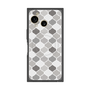 プレミアムスクエアケース with SnapMag［ Moroccan1 color - Gray ］