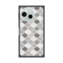 プレミアムスクエアケース with SnapMag［ Moroccan1 color - Gray ］