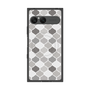 プレミアムスクエアケース with SnapMag［ Moroccan1 color - Gray ］