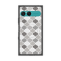 プレミアムスクエアケース with SnapMag［ Moroccan1 color - Gray ］