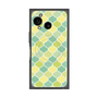 プレミアムスクエアケース with SnapMag［ Moroccan1 color - Green ］