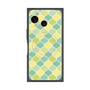 プレミアムスクエアケース with SnapMag［ Moroccan1 color - Green ］