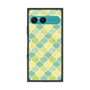 プレミアムスクエアケース with SnapMag［ Moroccan1 color - Green ］