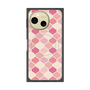 プレミアムスクエアケース with SnapMag［ Moroccan1 color - Pink ］