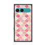 プレミアムスクエアケース with SnapMag［ Moroccan1 color - Pink ］