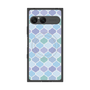 プレミアムスクエアケース with SnapMag［ Moroccan1 color - Blue ］