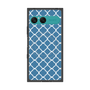 プレミアムスクエアケース with SnapMag［ Moroccan2 - Blue ］