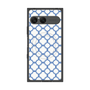 プレミアムスクエアケース with SnapMag［ Moroccan3 - Blue ］