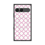 プレミアムスクエアケース with SnapMag［ Moroccan3 - Pink ］