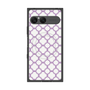 プレミアムスクエアケース with SnapMag［ Moroccan3 - Purple ］