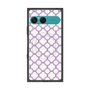 プレミアムスクエアケース with SnapMag［ Moroccan3 - Purple ］